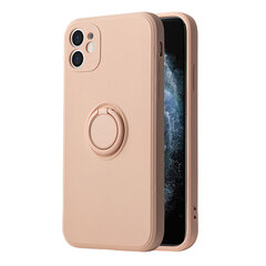 Vennus Silicone Ring vāciņš iPhone 7 / 8 / SE 2020, gaiši-rozā cena un informācija | Telefonu vāciņi, maciņi | 220.lv