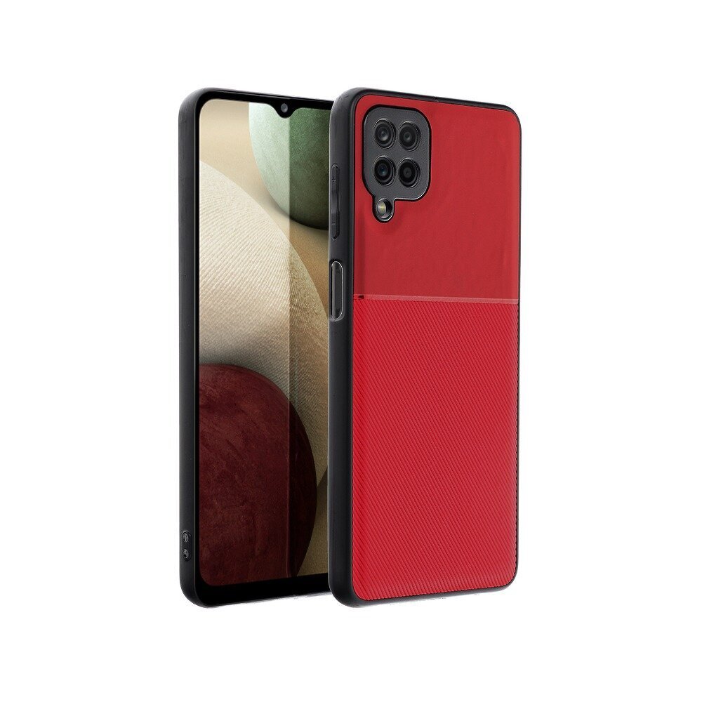 Telefona vāciņš Forcell Noble Samsung Galaxy A12, sarkans cena un informācija | Telefonu vāciņi, maciņi | 220.lv