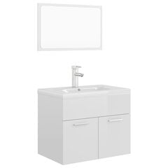 Комплект мебели для ванной, белый цена и информация | Комплекты в ванную | 220.lv