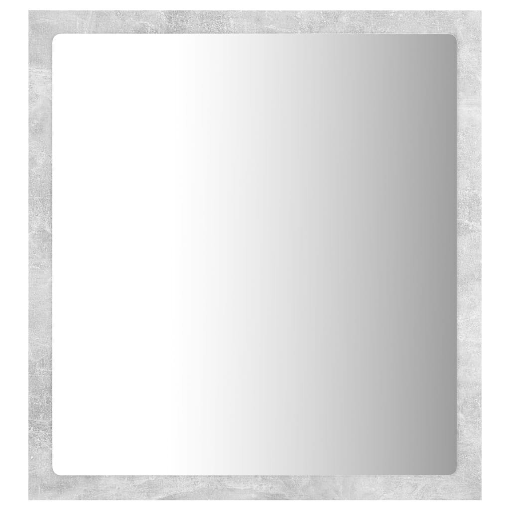 Spogulis vidaXL LED 40, pelēks цена и информация | Vannas istabas spoguļi | 220.lv