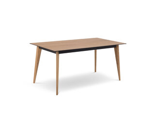 Раскладной стол Windsor & Co Royal, 140x90 см, коричневый цена и информация | Кухонные и обеденные столы | 220.lv
