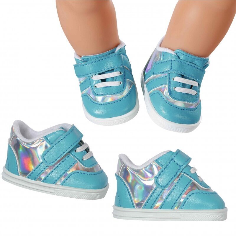 Spīdīgi leļļu apavi „Baby Born“ цена и информация | Rotaļlietas meitenēm | 220.lv