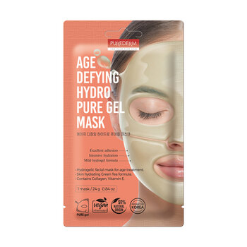 Purederm Антивозрастная гидрогелевая маска 25 гр. цена и информация | Маски для лица, патчи для глаз | 220.lv
