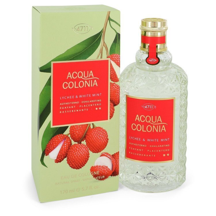 Odekolons Lychee & White Mint 4711 EDC sievietēm, 170 ml cena un informācija | Sieviešu smaržas | 220.lv