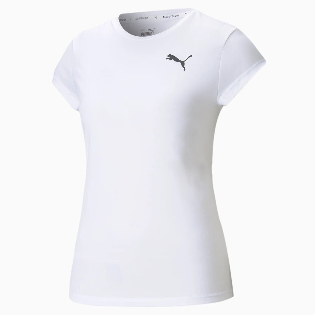 Puma sieviešu T-krekls Active 586857*02, balts 4063697143791 cena un informācija | T-krekli sievietēm | 220.lv