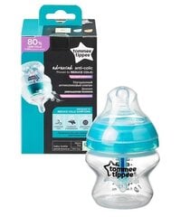 Tommee Tippee бутылка с антиколиковым клапаном и датчиком температуры в оригинальной упаковке, 150 мл  цена и информация | Бутылочки и аксессуары | 220.lv