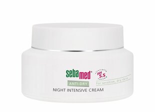 Интенсивный ночной крем Sebamed Anti Dry 50 мл цена и информация | Наносите на чистую кожу лица. Подержите около 10-15 минут и смойте водой. | 220.lv
