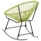 Dārza krēsls vidaXL Acapulco, zaļš цена и информация | Dārza krēsli | 220.lv