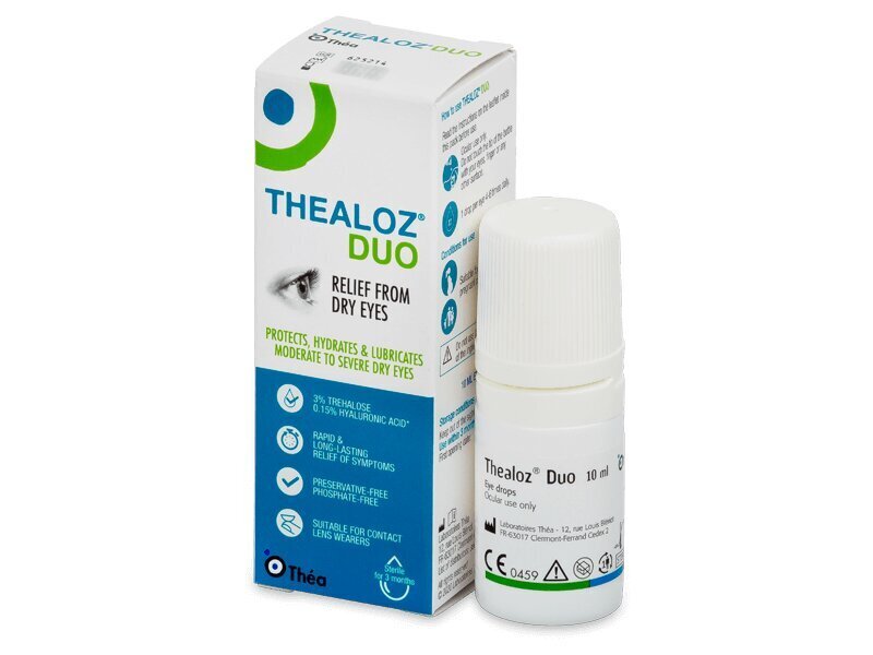 Thea Thealoz Duo acu pilieni, 10 ml цена и информация | Acu pilieni | 220.lv