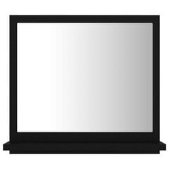 Vannasistabas spogulis vidaXL, 40x10.5x37 cm, melns cena un informācija | Vannas istabas spoguļi | 220.lv