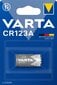 Varta CR123A / 3V Alkaline Baterija (EU Blister) cena un informācija | Baterijas | 220.lv