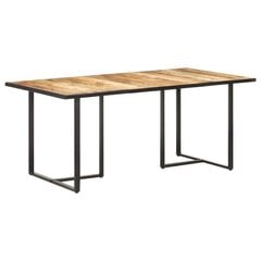vidaXL virtuves galds, 180 cm, neapstrādāts mango koks cena un informācija | Virtuves galdi, ēdamgaldi | 220.lv