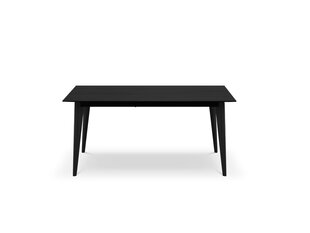 Раскладной стол Windsor & Co Royal, 160x90 см, черный цена и информация | Кухонные и обеденные столы | 220.lv