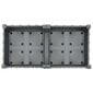 vidaXL puķu kaste, 80x40x23 cm, polipropilēns cena un informācija | Balkona kastes | 220.lv