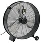 vidaXL industriāls ventilators, 77 cm, 180 W, melns цена и информация | Ventilatori | 220.lv