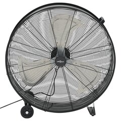 vidaXL industriāls ventilators, 77 cm, 180 W, melns cena un informācija | Ventilatori | 220.lv