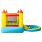 Happy Hop piepūšamā atrakcija ar slidkalniņu, 200x365x190 cm, PVC cena un informācija | Piepūšamās rotaļlietas un pludmales preces | 220.lv