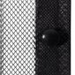 vidaXL durvju moskītu tīkli, 2 gab., ar magnētiem, 220x110 cm, melni cena un informācija | Moskītu tīkli | 220.lv