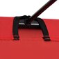 vidaXL kempinga gulta, 180x60x19 cm, sarkans oksforda audums cena un informācija |  Tūrisma mēbeles | 220.lv