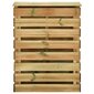 Dārza komposta kaste, 80x50x100cm cena un informācija | Komposta kastes un āra konteineri | 220.lv