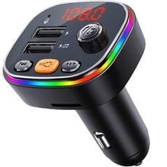 Модулятор FM с зарядкой BT/RGB LED цена и информация | FM Модуляторы | 220.lv