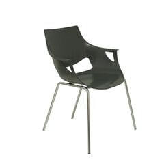 Офисный стул, серый, 3 шт. цена и информация | Офисные кресла | 220.lv
