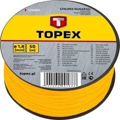 Веревка Topex, 50м цена и информация | Механические инструменты | 220.lv