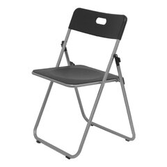 Biroja krēsls, melns, 6 gab. cena un informācija | Biroja krēsli | 220.lv