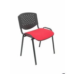 Офисный стул, красный, 4 шт. цена и информация | Офисные кресла | 220.lv