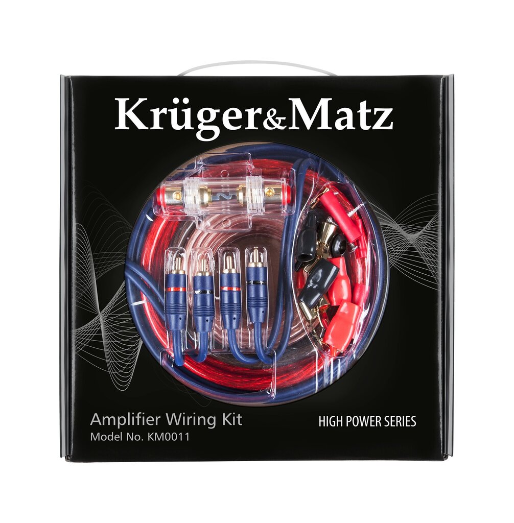 Montāžas komplekts Kruger & Matz KM0011 Pastiprinātāji cena un informācija | Rokas instrumenti | 220.lv