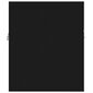 vidaXL izlietnes skapītis, melns, 41x38,5x46 cm, skaidu plāksne цена и информация | Vannas istabas skapīši | 220.lv