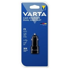 VARTA auto lādētājs 30W, USB, USB-C cena un informācija | Varta Mobilie telefoni, planšetdatori, Foto | 220.lv