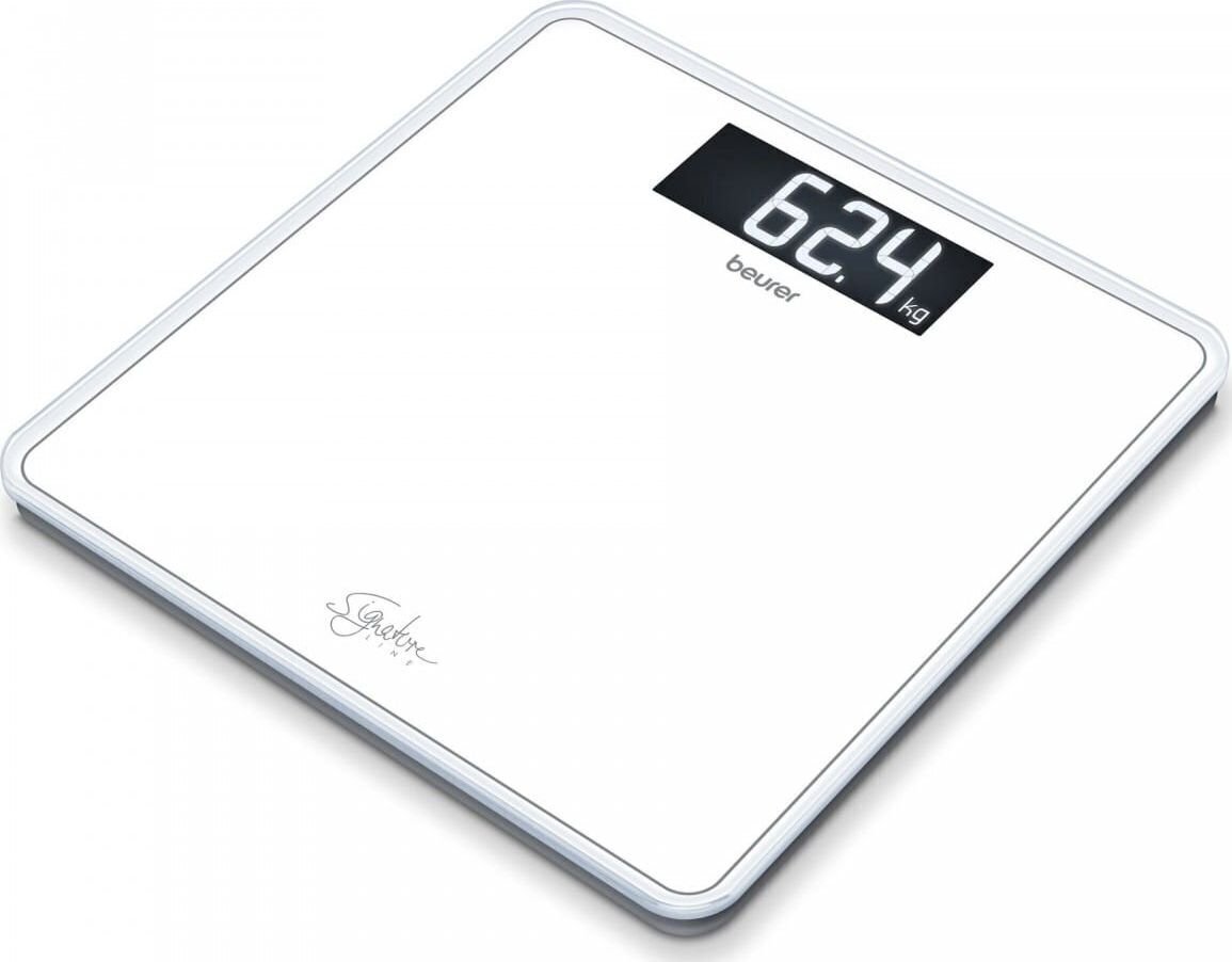 Digitālie vannas istabas svari Beurer 250241400B Balts цена и информация | Ķermeņa svari, bagāžas svari | 220.lv