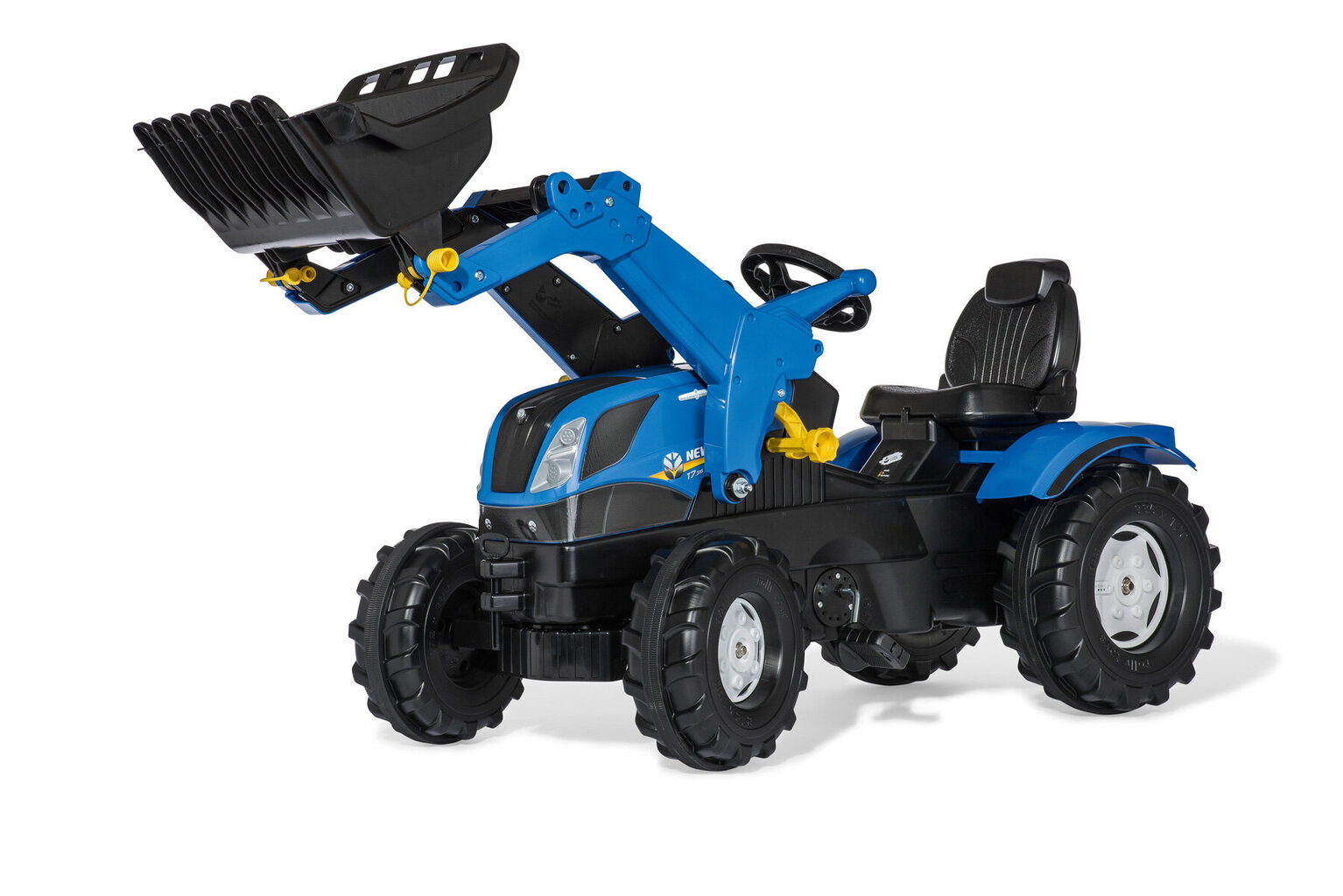 Bērnu traktors ar pedāļiem Rolly Toys rollyFarmtrac New Holland 611256 cena un informācija | Rotaļlietas zēniem | 220.lv