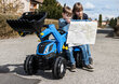 Bērnu traktors ar pedāļiem Rolly Toys rollyFarmtrac New Holland 611256 cena un informācija | Rotaļlietas zēniem | 220.lv