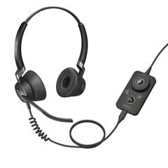 Наушники с микрофоном Jabra 5099-610-189, чёрные цена и информация | Наушники | 220.lv