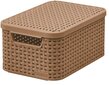 Veļas grozs Curver Rattan Style, 7L цена и информация | Veļas grozi un mantu uzglabāšanas kastes | 220.lv