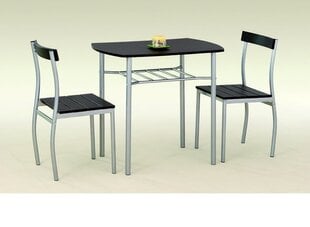 Комплект мебели для столовой Halmar Lance, темно-коричневый цена и информация | Комплекты мебели для столовой | 220.lv