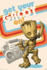 Стражи Галактики Get Your Groot On - плакат 61x91,5 cm цена и информация | Картины | 220.lv