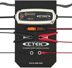CTEK MXS 5.0 akumulatoru lādētājs ar automātisko temperatūras kompensāciju, 12 V, 5,0 ampēru, ES kontaktdakša cena un informācija | Akumulatoru lādētāji | 220.lv