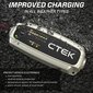 CTEK MXS 5.0 akumulatoru lādētājs ar automātisko temperatūras kompensāciju, 12 V, 5,0 ampēru, ES kontaktdakša цена и информация | Akumulatoru lādētāji | 220.lv