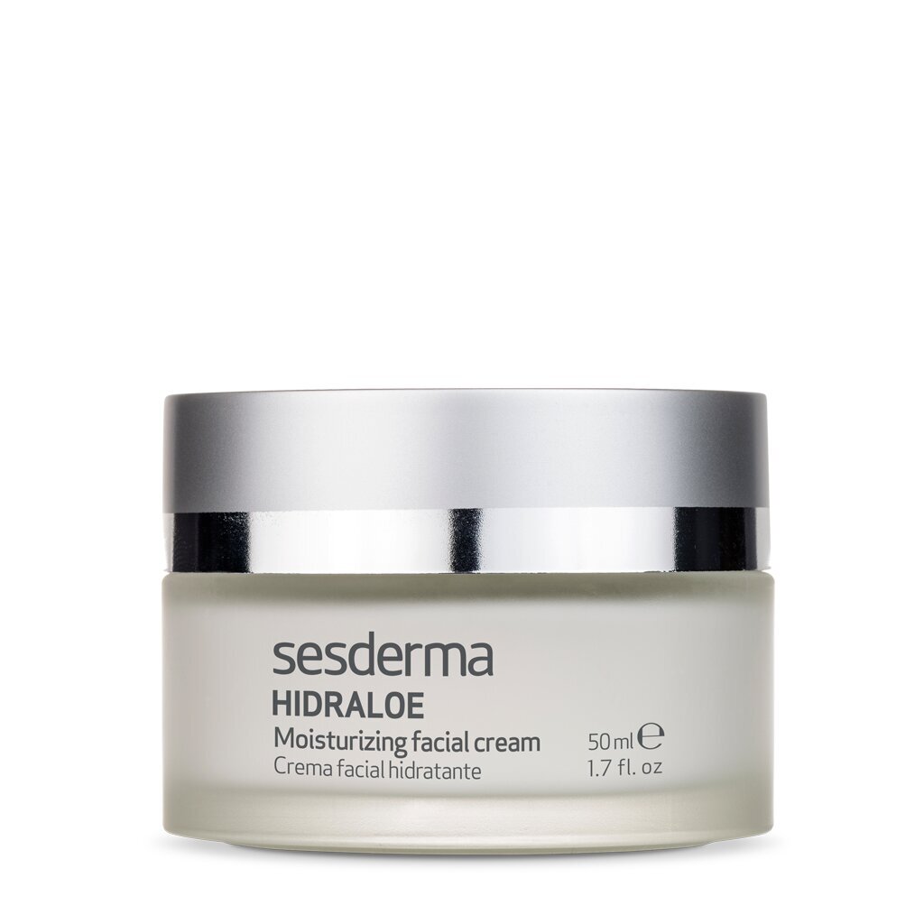 Mitrinošs sejas krēms Sesderma Hidraloe, 50 ml цена и информация | Sejas krēmi | 220.lv