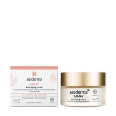 Sejas krēms Sesderma Samay Anti-Aging, 50 ml cena un informācija | Sejas krēmi | 220.lv