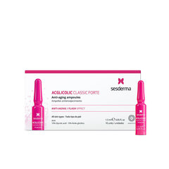 Антивозрастные капсулы ACGLICOLIC classic Sesderma (2 мл) цена и информация | Сыворотки для лица, масла | 220.lv