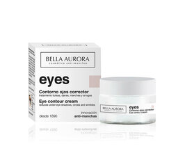 Крем для области вокруг глаз Bella Aurora (15 мл) цена и информация | Сыворотки, кремы для век | 220.lv