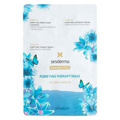 Sejas maska Beauty Treats Purifiying Therapy Sesderma, 27 ml cena un informācija | Sejas maskas, acu maskas | 220.lv