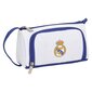 Bērnu tualetes piederumu somiņa Real Madrid C.F. zili balta cena un informācija | Kosmētikas somas, spoguļi | 220.lv