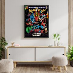 Marvel Retro The Infinity Gauntlet - plakāts 61x91,5 cm cena un informācija | Gleznas | 220.lv