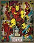 Marvel Comics - Iron Man Retro - plakāts 40x50 cm цена и информация | Gleznas | 220.lv