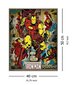 Marvel Comics - Iron Man Retro - plakāts 40x50 cm cena un informācija | Gleznas | 220.lv